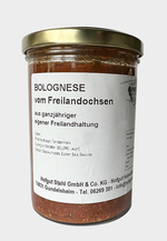 Bolognese vom Weideochsen